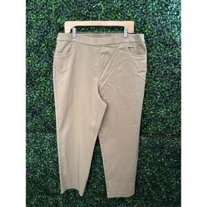 Alfred Dunner, women’s khaki trousers, size 16w